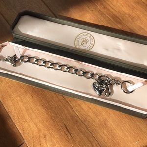 Juicy Couture silver charm bracelet